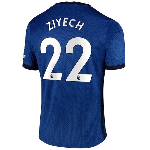 Maglia Chelsea NO.22 Ziyech Prima 20/21 Blu